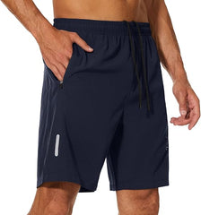 Men’s 7" Gym Running Shorts – Breathable Quick-Dry