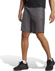 Adidas Train Essentials Piqué 3-Stripes Training Shorts for Men