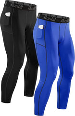 Runhit Men’s Compression Running Leggings