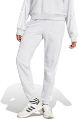 Adidas Essentials 3-Stripes French Terry Cuffed Pants for Women
