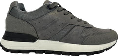 Lambretta Mens Echo 2 Lace Up Sporty Retro Trainers