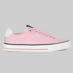 Boss Men's Pink Tenn Canvas Trainers
