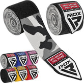 RDX 2.5 Meter Camo Grey Hand Wraps