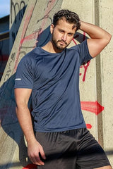 Men’s Breathable Performance Sports T-Shirts (Pack of 3)