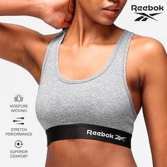 Reebok Seamless Support Sports Bra for Women
