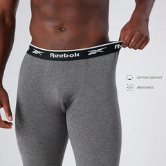 Reebok Performance Men’s Long John Leggings – Athletic Base Layer