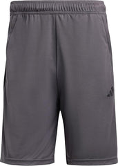 Adidas Train Essentials Piqué 3-Stripes Training Shorts for Men