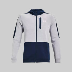 Under Armour Men's Threadborne Full Zip Hoodie - Grey