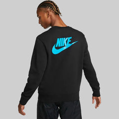 Nike Multi-Logo Men’s Fleece Crewneck Tracksuit