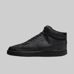 Nike Court Vision Mid Triple Black Shoes