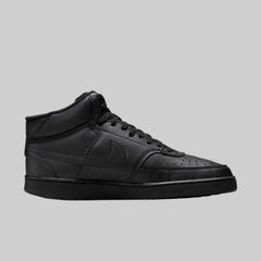 Nike Court Vision Mid Triple Black Shoes