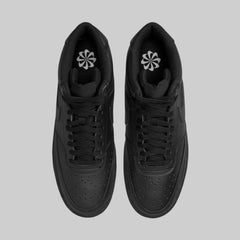 Nike Court Vision Mid Triple Black Shoes