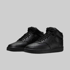 Nike Court Vision Mid Triple Black Shoes