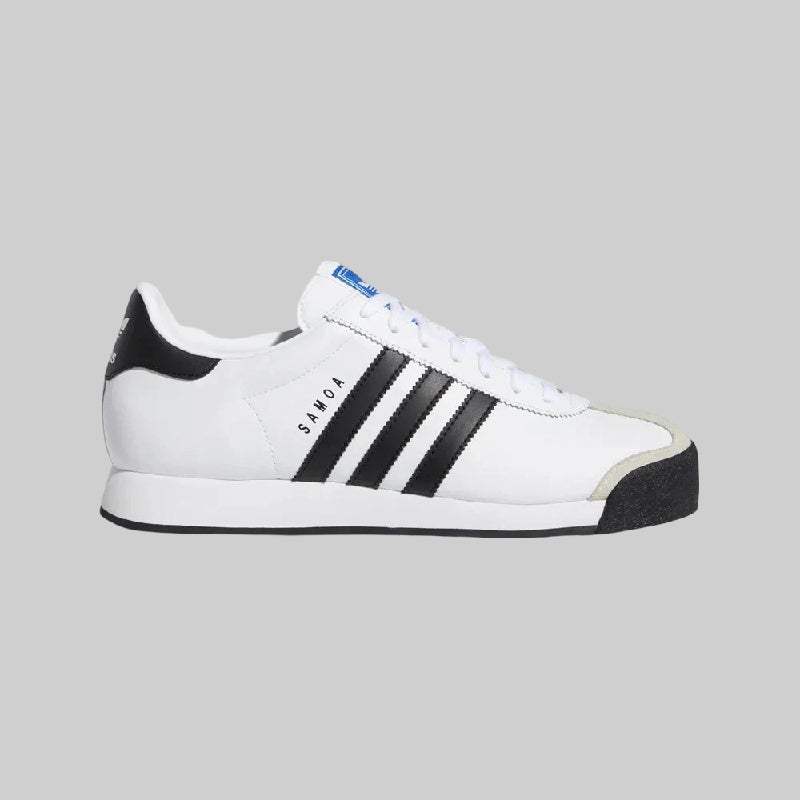 Adidas Originals Samoa Running Shoes - White/Black