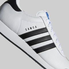 Adidas Originals Samoa Running Shoes - White/Black