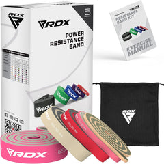 RDX Resistance Bands 5 Level Set