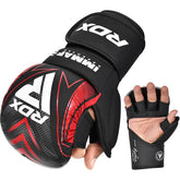 RDX IMMAF Approved Shooter Grappling Gloves – Red