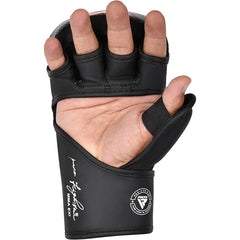 RDX IMMAF Approved Shooter Grappling Gloves – Red