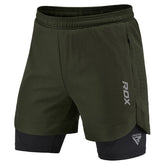 T16 2-in-1 Compression MMA Shorts