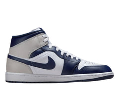 Nike Air Jordan 1 Mid Herrenschuhe – Weiß
