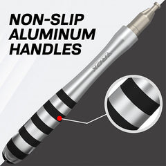 RDX S1 Weighted 10.3ft Non-Slip Aluminum Handles Skipping Rope