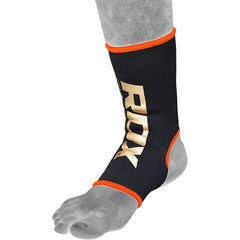 RDX AB Black & Orange Ankle Support Sprain Protection Compression Sleeve OEKO-TEX® Standard 100 certified