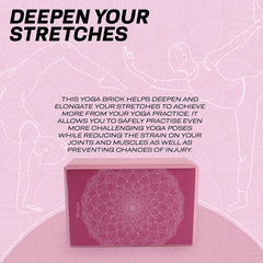 RDX D17 High Density EVA Foam Yoga Block Non-Slip Brick