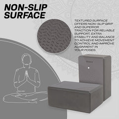 RDX D18 High Density EVA Foam Yoga Block Non-Slip Brick