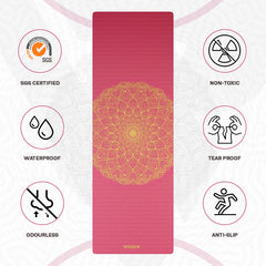 RDX D7 6mm TPE Yoga Mat