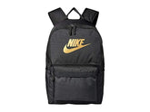 Nike Heritage Backpack – Black / Metallic Gold
