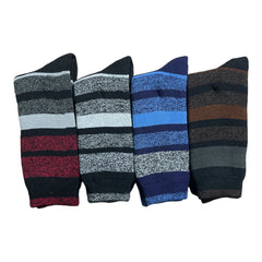 Men’s Extra-Warm Thermal Double-Layer Socks Pack of 6