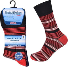 Men’s Non-Elastic Diabetic Cotton Socks