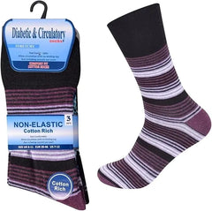 Men’s Non-Elastic Diabetic Cotton Socks