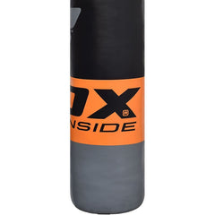 RDX F12 4ft / 5ft 8-in-1 Heavy Boxing Punch Bag & Mitts Set