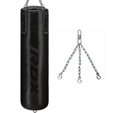 RDX F6 4ft / 5ft 2-in-1 KARA Training Punching Bag Set