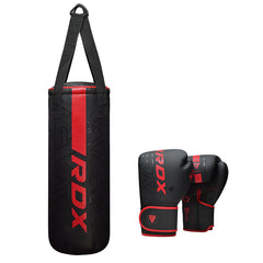 RDX F6 2FT KARA Kids Punch Bag & 6oz Gloves