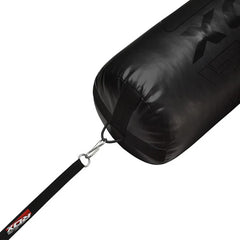 RDX F6 5ft Matte Black Punch Bag – 3PC Training Set