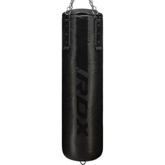 RDX F6 5ft Matte Black Punch Bag – 3PC Training Set