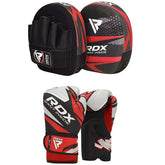 RDX J11 6oz Boxing Gloves & Focus Pad Set
