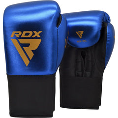 RDX J13 KIDS 8oz Blue Boxing Gloves & Pads Set