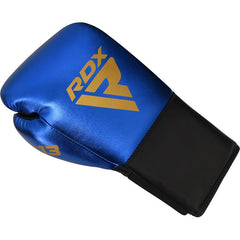 RDX J13 KIDS 8oz Blue Boxing Gloves & Pads Set