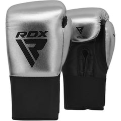 RDX J13 KIDS 8oz SILVER Boxing Gloves & Pads Set