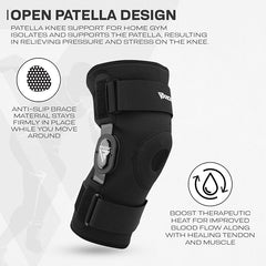 RDX KB FDA Approved Open Patella Brace for Knee Support