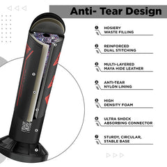 6ft Free Standing Adult Punch Bag with Target Zones