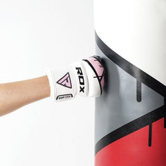 RDX F7 Ego 4ft / 5ft 2-in-1 Red Punching Bag for MMA, Muay Thai, Kickboxing Set