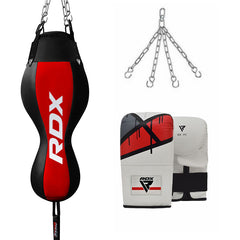 RDX 3 In 1 Punch Bag With Bag Mitts