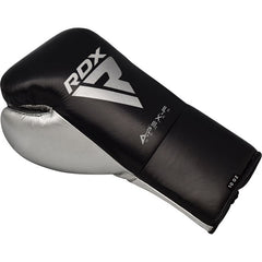 RDX A3 Fight Lace Up Leather Boxing Gloves BBBOFC/BIBA/WBF/NYAC /NEVADA APPROVED