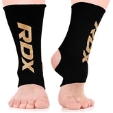 RDX AB Black Ankle Support Sprain Protection Compression Sleeve OEKO-TEX® Standard 100 certified