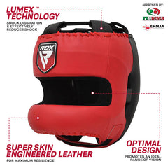 RDX APEX Boxing Head Gear With Nose Protection Bar
