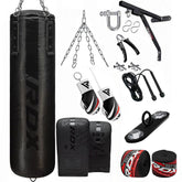 RDX F6 KARA 14-in-1 Punch Bag with Bag Gloves Set